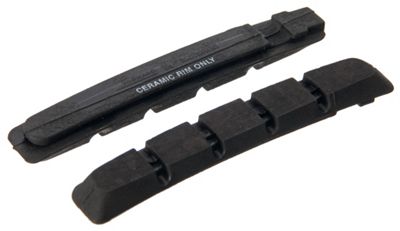Shimano XTR-XT-LX-Deore-DXR Ceramic Brake Pads - Black - Pair - For Ceramic Rims, Black
