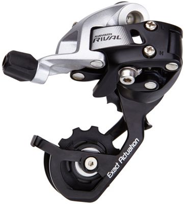 SRAM Rival 22 11sp Rear Derailleur - Black - Short Cage, Black