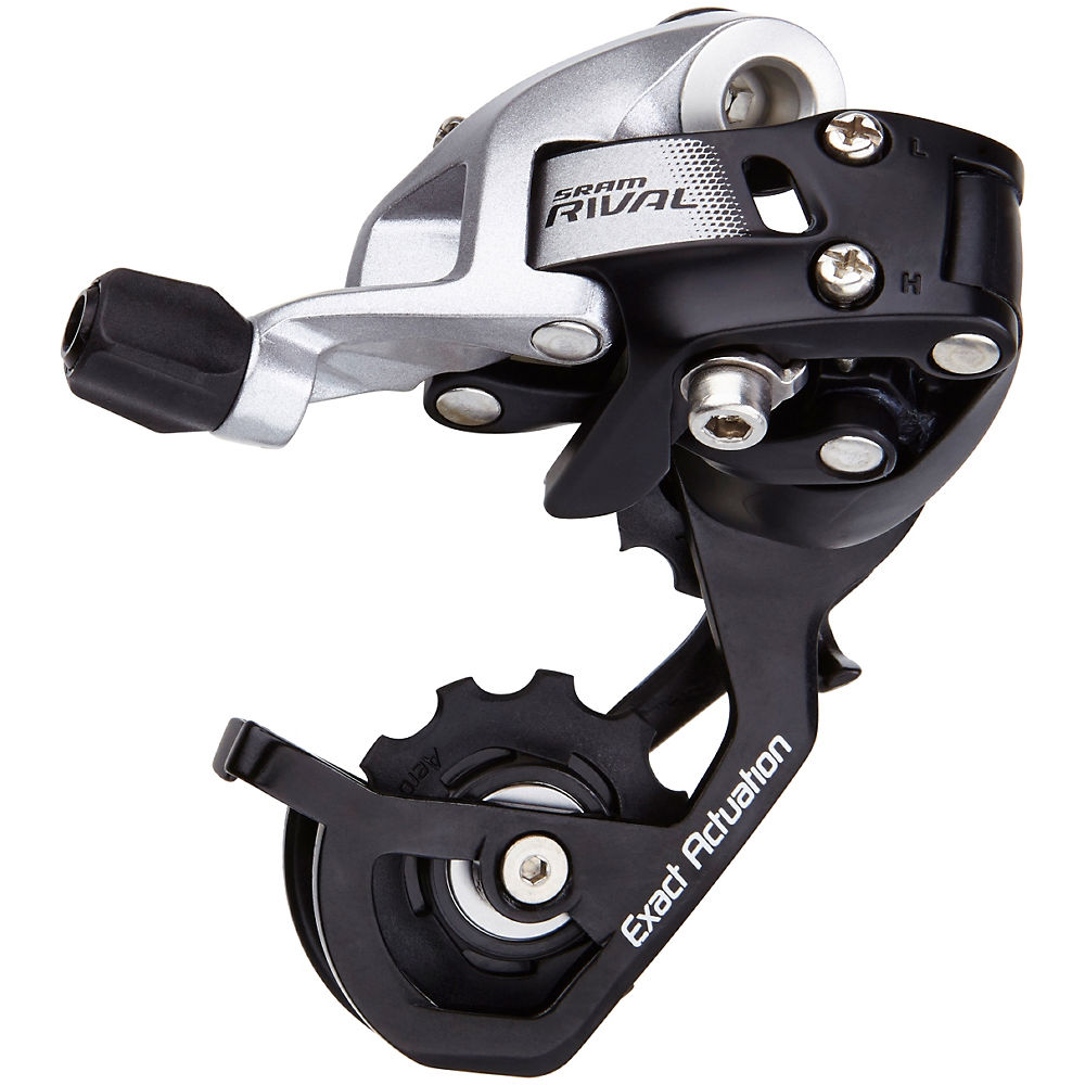 Dérailleur route arrière SRAM Rival 22 11 vitesses - Noir - Short Cage, Noir
