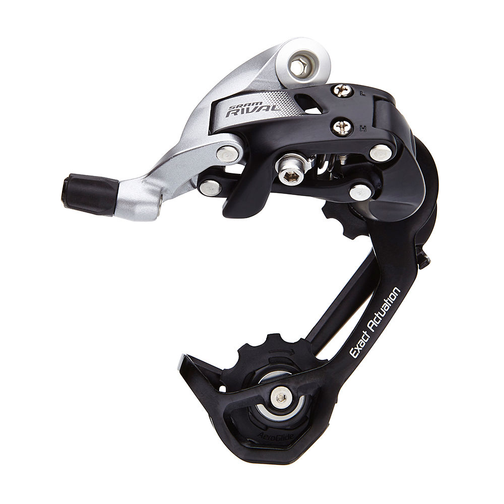 Dérailleur route arrière SRAM Rival 22 WiFLi 11 vitesses - Noir - Medium Cage, Noir
