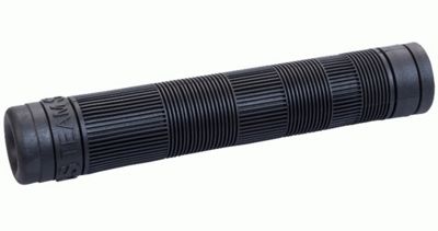 Stolen Team Flangeless BMX Handlebar Grips - Black - 165mm, Black