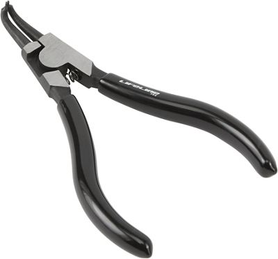 LifeLine Pro Lock Bent Ring Pliers - Black - Fine Tip}, Black