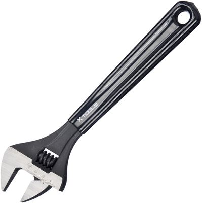 LifeLine Pro Long Adjustable Wrench (12") - Black, Black