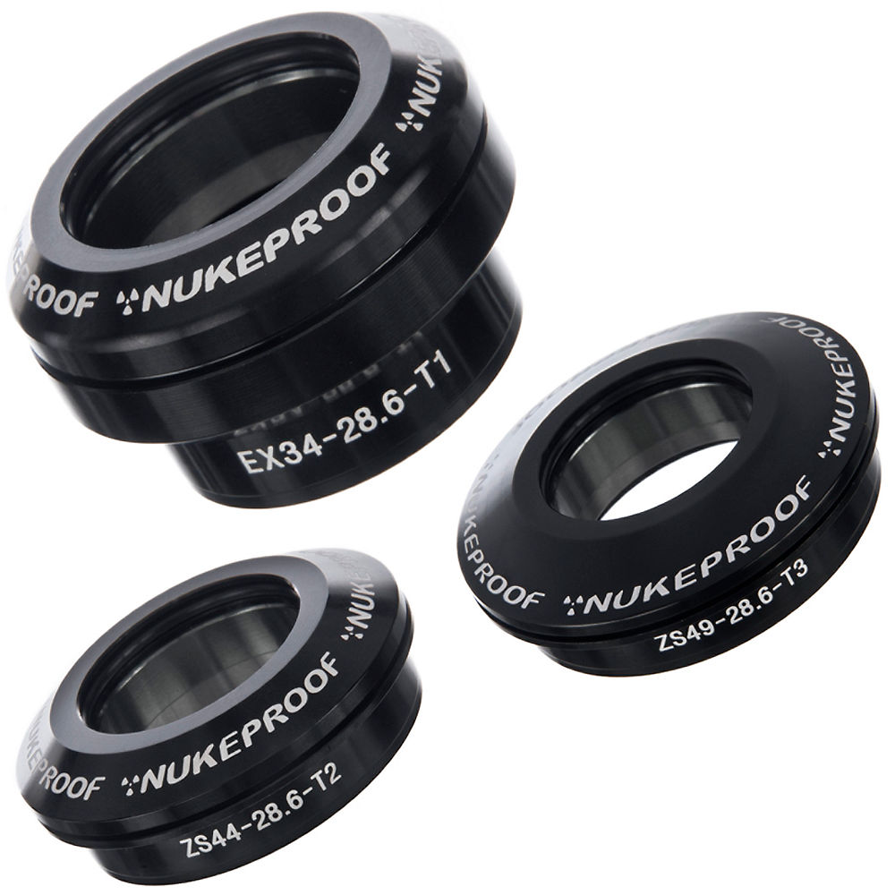 Cuvettes supérieures Nukeproof Warhead Mix and Match - Noir - EX34-28.6 - T1, Noir