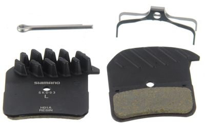 Shimano H03C Metal Disc Brake Pads - Metal - Radiator Fin