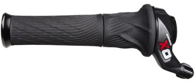 Commande de vitesses VTT SRAM X0 10 vitesses Grip Shift avant - Rouge - Left Hand Front - 2sp