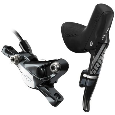 SRAM Force 22-CX1 HydroR Disc Brake - Black - Right Hand Front Brake - Rear Shifter, Black