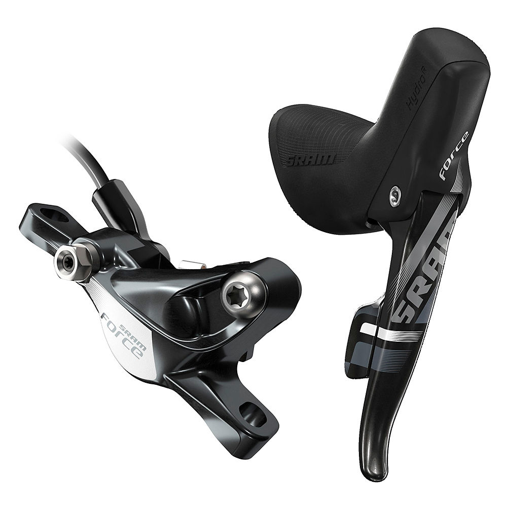 Frein à disque SRAM Force 22/CX1 HydroR - Noir - Right Hand Front Brake - Rear Shifter, Noir