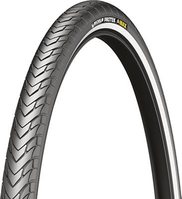 Michelin Protek Max City Tyre - Black - Wire Bead, Black