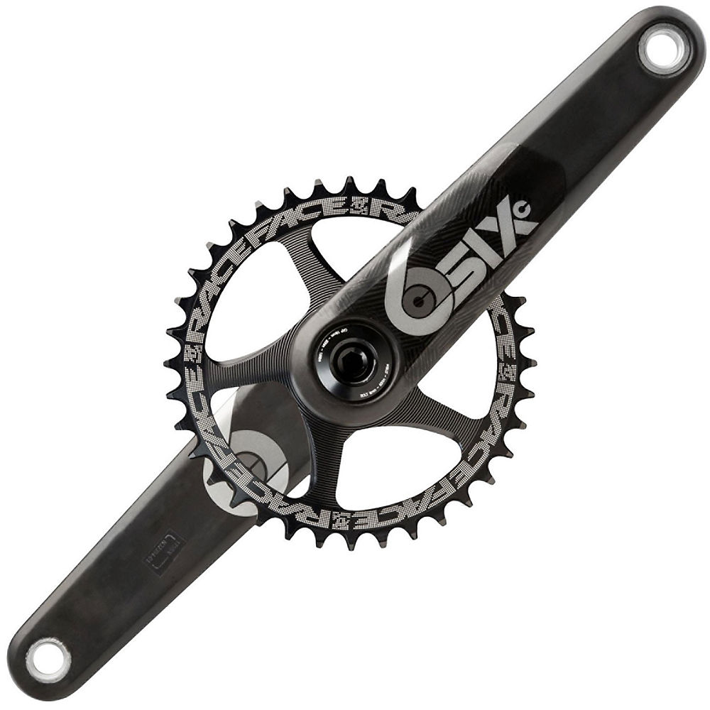 Pédalier VTT Race Face SixC Cinch Direct Mount 83mm - Noir - 36t, Noir