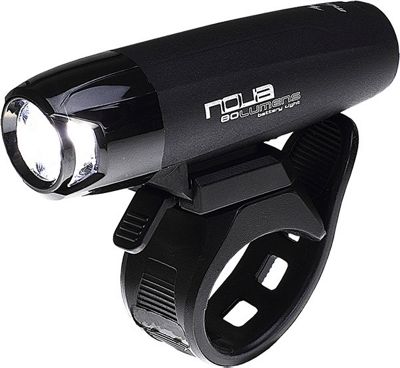 Eclairage avant Moon Nova 80 - Noir