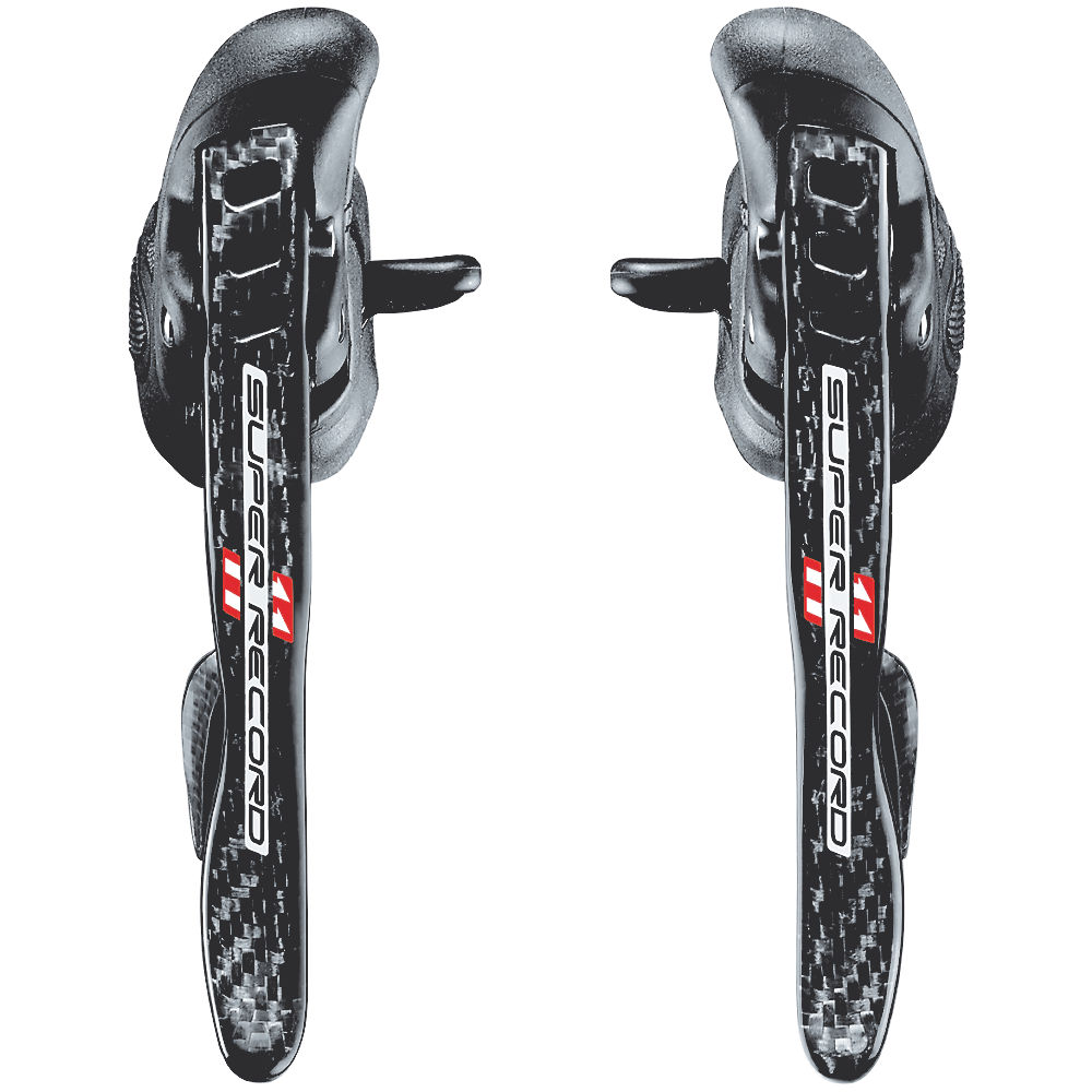 Leviers Campagnolo Super Record Ultra Shift 11 vitesses - Noir - Pair, Noir