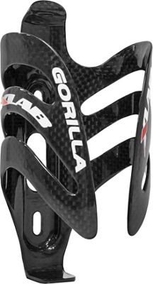 XLab Gorilla High Grip Carbon Bottle Cage - Gloss Black, Gloss Black