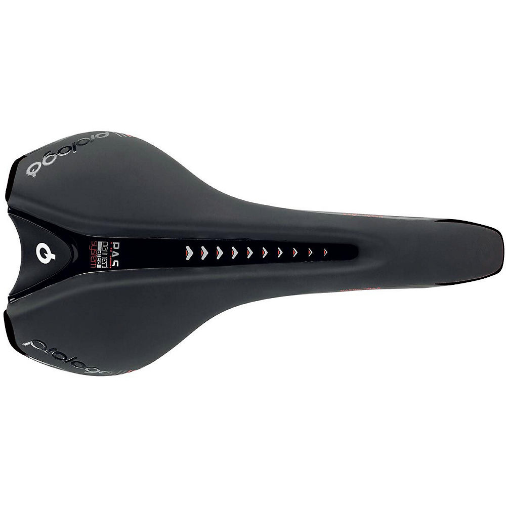 Selle Prologo Nago Evo Pas T2.0 - Noir - 134mm Wide, Noir