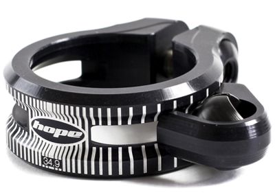 Hope Dropper Seat Clamp - Black - 36.4mm, Black