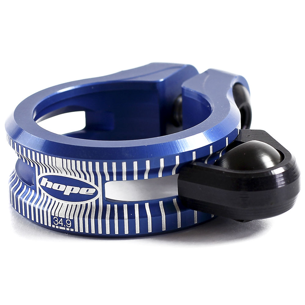 Collier de selle Hope Dropper - Bleu - 34.9mm, Bleu