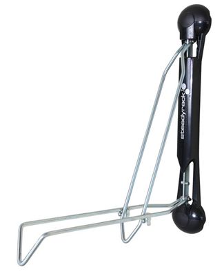 Steadyrack Classic Wall Mounted Bike Rack - Black - Silver - Fit up to 29, Black - Silver