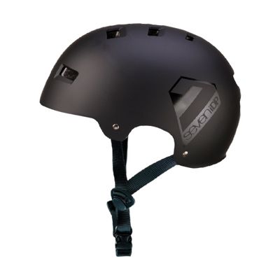 7 iDP M3 Dirt Lid - Matt Black-Gloss Black - L/XL/XXL}, Matt Black-Gloss Black