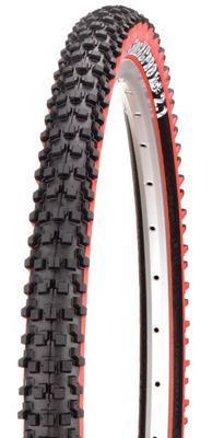 Panaracer Fire XC Pro Comp TLC MTB Tyre - Black - Red - Folding, Black - Red