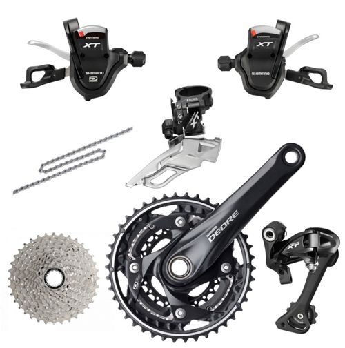 Groupset Shimano VTT Deore-XT M610 Transmission | Chain Reaction Cycles