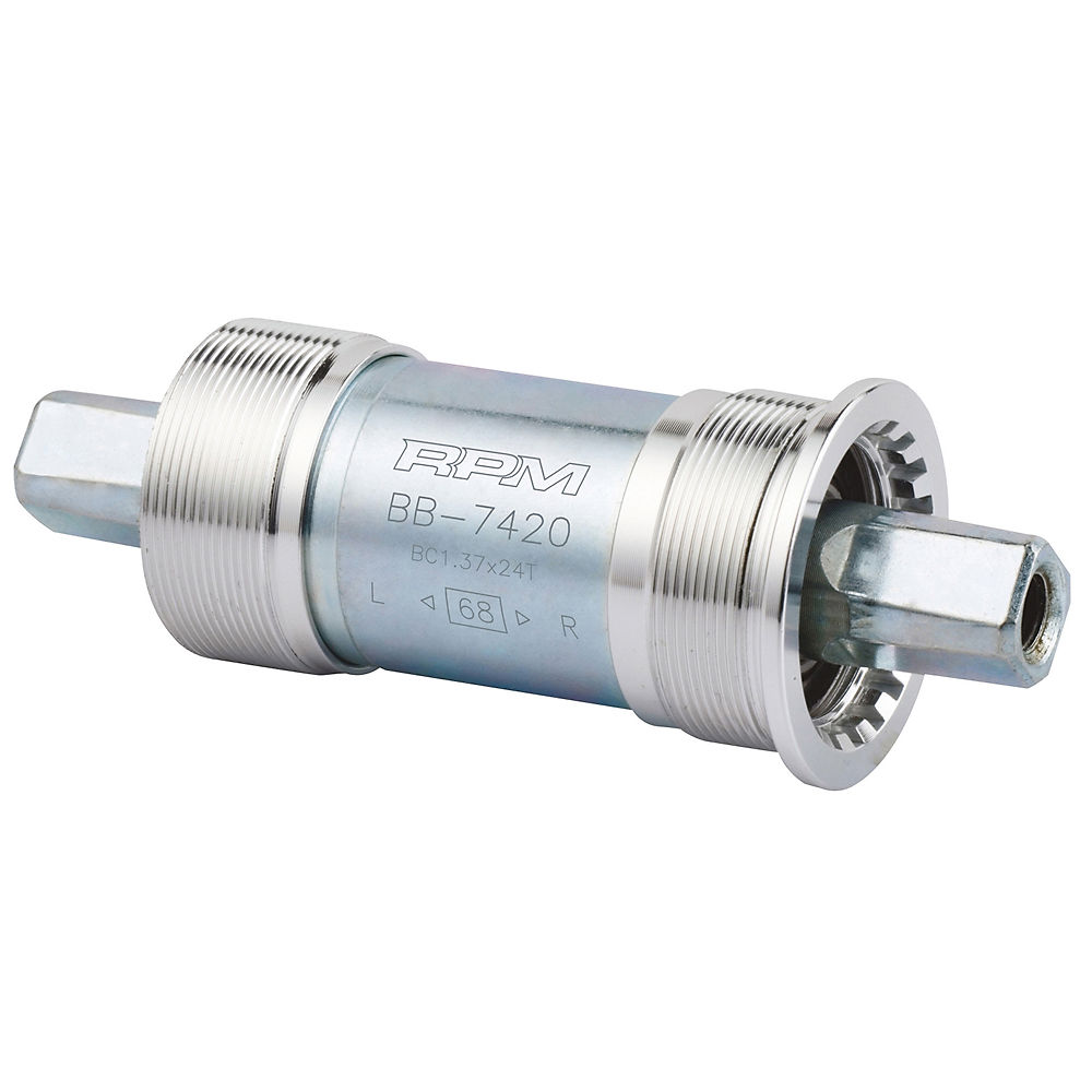 Jeu de pédalier FSA Power Pro - Argent - 68mm x 103mm - English Thread, Argent