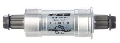 FSA Power Drive Bottom Bracket (BB-8420) - Silver - 73mm x 113mm - English Thread}, Silver
