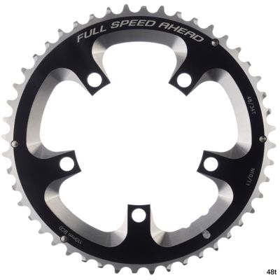 FSA Stamped CR SB Chainring - Black - 50t}, Black