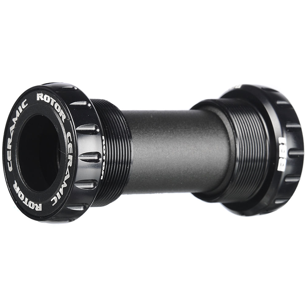 Jeu de pédalier Rotor BB1 BSA Ceramic Route - Noir - 68mm - English Thread - 24mm Spindle, Noir