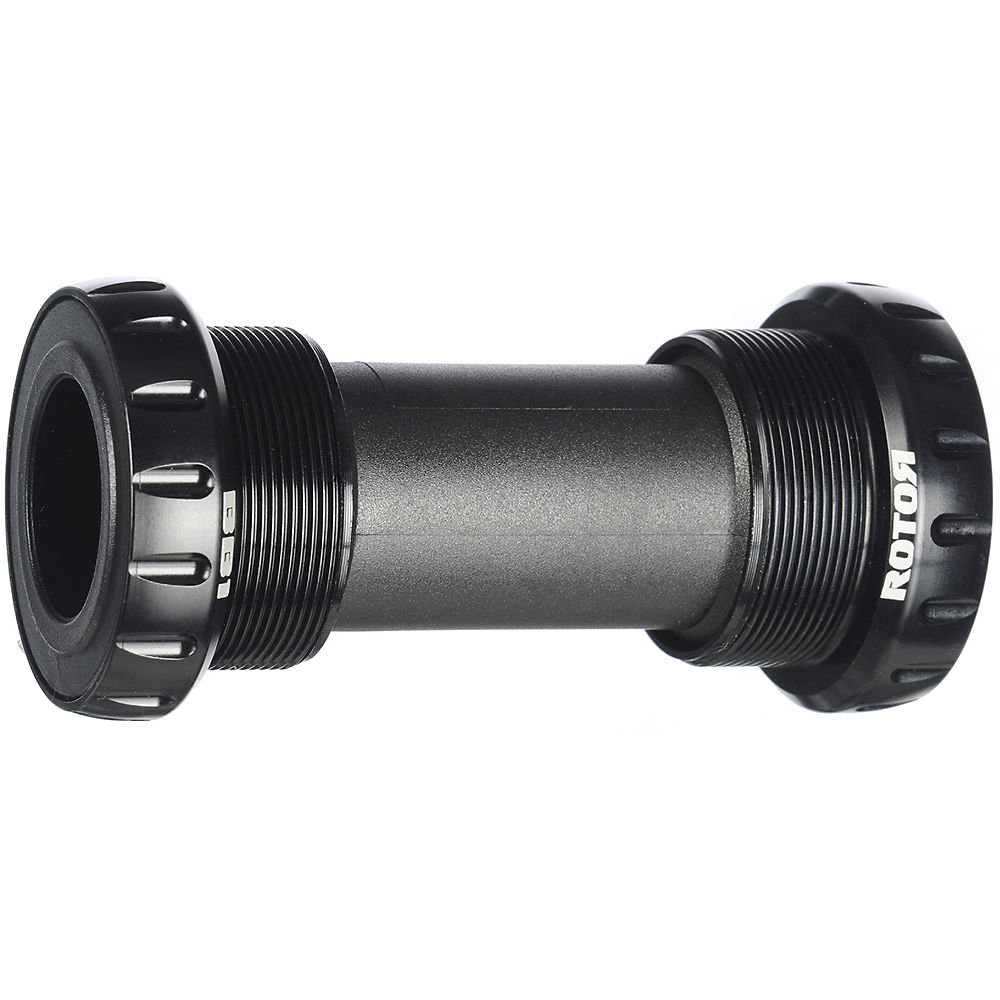 Boîtier de pédalier Rotor BB1 BSA Acier VTT - Noir - 68/73mm - English Thread - 24mm Spindle, Noir