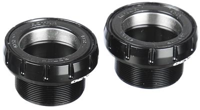 Rotor BSA 30mm Steel Bottom Bracket - Black - 68/73mm - English Thread, Black