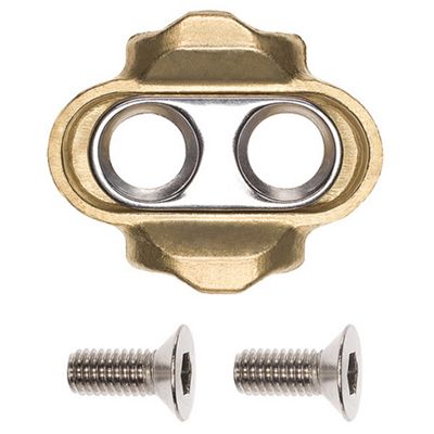 crankbrothers Premium SPD Cleat Pair - Gold - For Eggbeater/Mallet/Candy/Acid/Smarty Pedals}, Gold