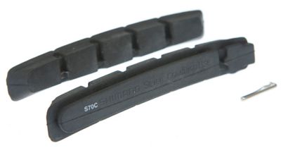 Shimano XTR-XT-LX-Deore-DXR Brake Pads (S70C) - Black - Pair - Severe Compound}, Black