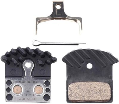 Shimano J04C Metal Disc Brake Pads - Metal - Radiator Fin