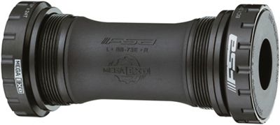 FSA Gamma Drive Mega Exo Bottom Bracket - Black - 68/73mm - English Thread, Black