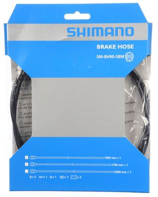 Shimano Disc Brake Hose - Black - Rear, Black