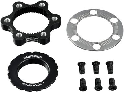 Shimano Centre Lock Adaptor (SM-RTAD05) - Black, Black