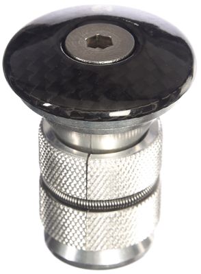 Jeu de direction Brand-X bouchon en carbone - Noir, Noir