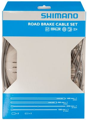 Shimano SIL-TEC PTFE Road Brake Cable Set - Hi-tech Grey, Hi-tech Grey