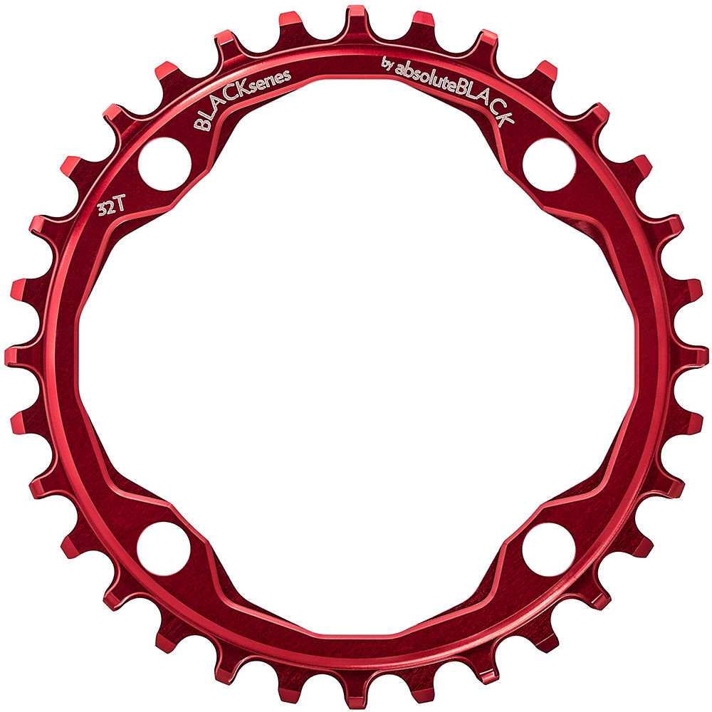Plateau unique BLACK by Absoluteblack Narrow Wide - Rouge - 4-Bolt, Rouge