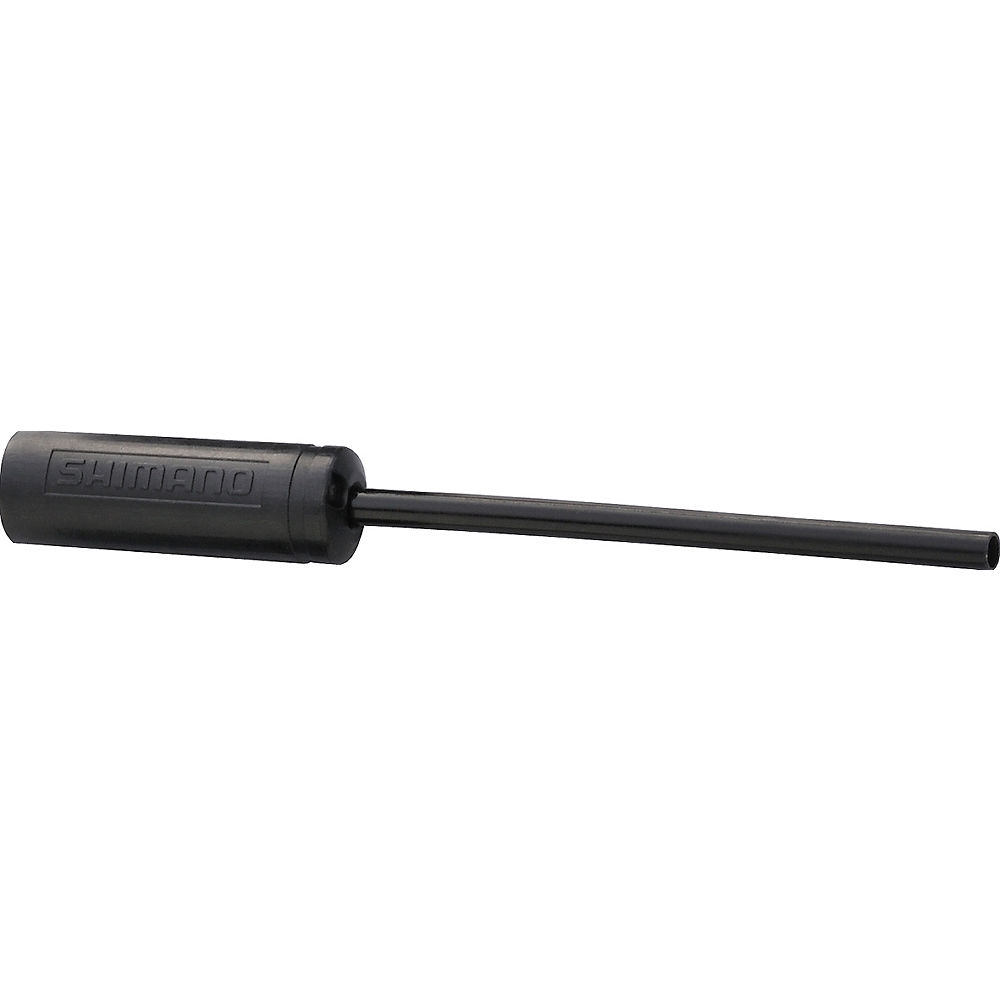 Shimano SIS SP41 Outer Gear Cable Casing Cap - Black - Long Tongue}, Black