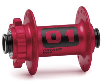 Octane One Orbital 15 Front Mountain Bike Hub - Red - 32H}, Red