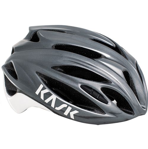 Black KASK Kask Rapido Road Cycling Helmet Yellow Fluo 