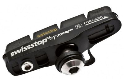 SwissStop Flash Pro Brake Pads (Full) - Black Prince - Pair - Carbon Rim, Black Prince