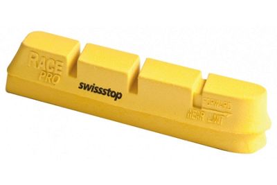 Plaquettes de freins SwissStop Race Pro (Plaquettes seulement) - Jaune Roi - Campagnolo Fit, Jaune Roi