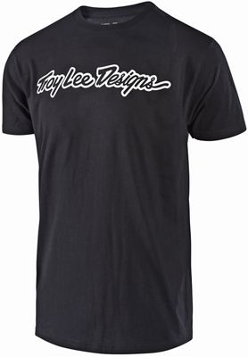 T-shirt Troy Lee Designs Signature 2013 - Noir - blanc - XXL