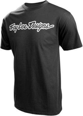 T-shirt Troy Lee Designs Signature 2013 - Charbon Heather - XL