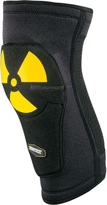 Nukeproof Critical Enduro Knee Sleeve - Black-Yellow - M}, Black-Yellow