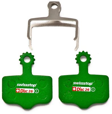 Plaquette de freins SwissStop Shimano XTR - Green 26 - D26 - Avid/SRAM, Green 26