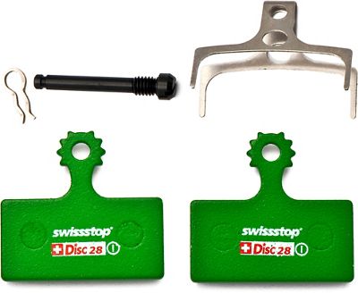 SwissStop Organic Disc Brake Pads - Green 28 - D28-XTR/XT M8000, Green 28