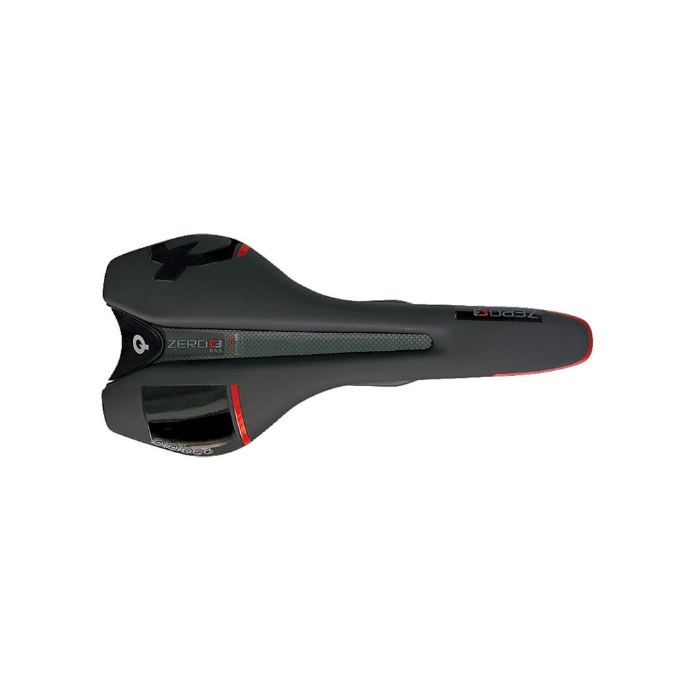 Selle PROLOGO Zero C3 Pas Nack - Noir solide - 132mm Wide, Noir solide